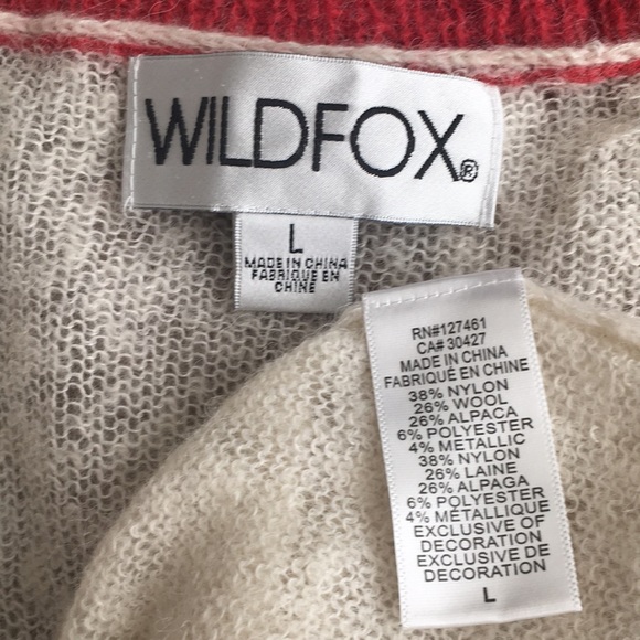 Wildfox Power Icons Quincy Sweater - in Vintage Lace - Picture 14 of 16